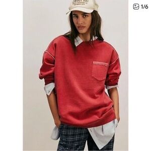 FP Movement by Free People Crimson Sweatshirt